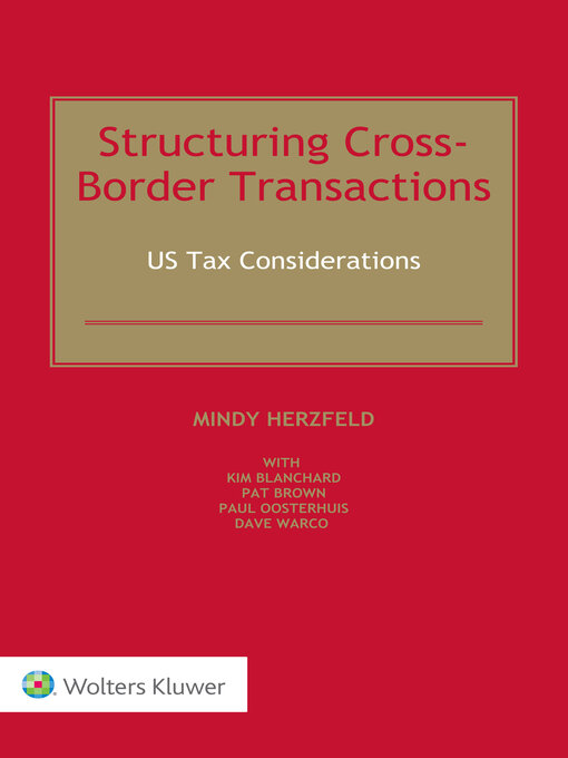 Cover image for Structuring Cross-Border Transactions
